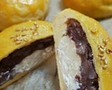 ★低糖質‼クリームチーズ粒あんパン作り方16写真