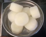 大根のとこんにゃくだけのおでん作り方1写真
