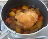 ♪　いつもの鶏肉じゃが（はちみつ煮）　♪作り方5写真