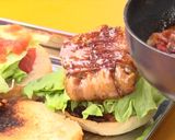 トマトづくしのハンバーガー【食遺産】作り方12写真