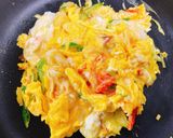 オーシャンキングの中華風玉子とじ🦀🥚✨作り方4写真