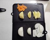 ウインナーと野菜のカレーソース炒め作り方1写真