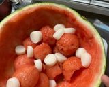 🎐スイカのフルーツポンチ🍉作り方6写真