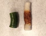 梅肉美味しい★ちくわキュウリ作り方1写真
