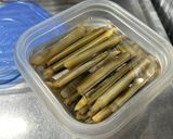 スキレットde簡単マテ貝ガリバタ醤油炒め作り方2写真