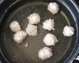 白菜と鶏だんごのスープ作り方3写真