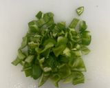 レンジで簡単♪なすとピーマンとツナのキーマ風作り方1写真