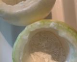 新玉ねぎ肉詰めのコンソメスープ煮。作り方4写真
