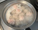 もやしでかさ増し、肉団子スープ作り方2写真