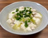 今日の夕飯♪旨だし塩麻婆豆腐作り方6写真