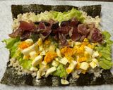お久しぶり〜ねの鰹の恵方巻き😻作り方3写真
