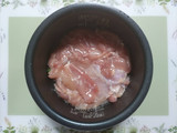簡単昼食！鶏カオマンガイ長ネギたれ炊飯器