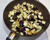 ご飯がっつり！ナスと豚ひき肉の甘味噌丼作り方2写真