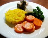 発芽燕麦入りサフランライスと鯖水煮缶作り方4写真