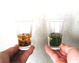 コーヒーの葉茶の飲み比べ作り方8写真