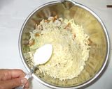 キャベツチーズ焼き♪簡単レシピお好み焼き作り方4写真