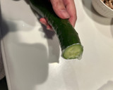 きゅうりともやしの梅和え作り方1写真