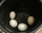 材料4つ！味噌レモン味卵作り方1写真