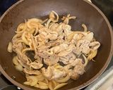 豚こま切れ肉の生姜焼き作り方3写真