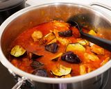 【チキンとなすのトマト煮込み】カフェごはん♪作り方8写真
