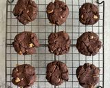 チョコとアーモンドの米粉ロッククッキー作り方7写真