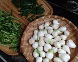 ワケギの玉の丸煮作り方1写真