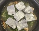 秋の松茸と太刀魚の炊き込みご飯作り方3写真