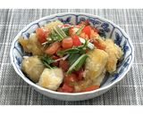 水菜とトマトの甘酢かけ唐揚げ★動画あり★作り方21写真
