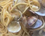 ピリッと辛いボンゴレパスタ😋作り方7写真
