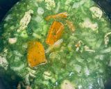 小松菜グリーンカレー作り方7写真