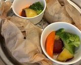 おかんレシピ𓀤𓀣蒸し料理~鮭と根野菜作り方7写真