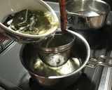 チャーハン餅で作るあんかけうどん作り方1写真
