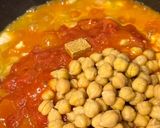 メインにトルコ料理風。鶏肉ひよこ豆のヨーグルト煮作り方5写真