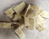 冷凍豆腐、冷凍椎茸、冷凍薄揚げのお味噌汁作り方2写真