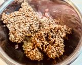 経済的！プチプチもち麦てりやきハンバーグ作り方4写真