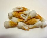 鶏ささみとちくわの炒め★おろしポン酢がけ作り方3写真
