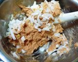サーモンバーグの味噌マヨチーズ焼き作り方3写真