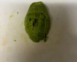 昼食に　卵とアボカドベーコンのトースト作り方5写真