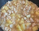 鶏そぼろ味噌じゃが作り方6写真