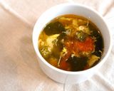 管理栄養士＊酸辣湯風スープ【塩分控えめ】作り方8写真