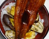 素焼きナスで、うなぎ作り方6写真