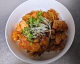 豚肉と舞茸の甘辛丼作り方7写真