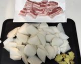 ご飯が進む！味しみしみ中華豚バラ大根作り方1写真