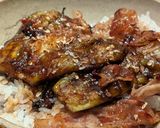 鰻丼モドキの第3弾🍆茄子豚バラで激的に模造鰻丼作り方6写真