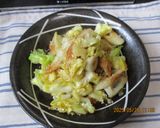 キャベツとちくわの炒めもの😋♪作り方5写真