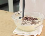 チョコレートとナッツバターケーキ作り方10写真