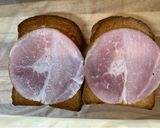 たっぷりレタスとハムのサンドイッチ作り方1写真
