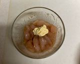 お弁当用★鶏胸肉で柔らかカリカリ唐揚げ作り方3写真