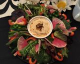 春めいたカラフルリースサラダ作り方4写真