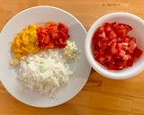 パプリカのドライカレー&ザジキヨーグルト作り方1写真